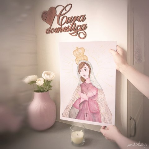 Obraz na zamówienie malowany akwarelami Obraz na zamówienie malowany akwarelami