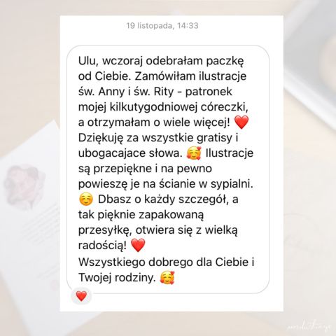 Obraz na zamówienie malowany akwarelami Obraz na zamówienie malowany akwarelami
